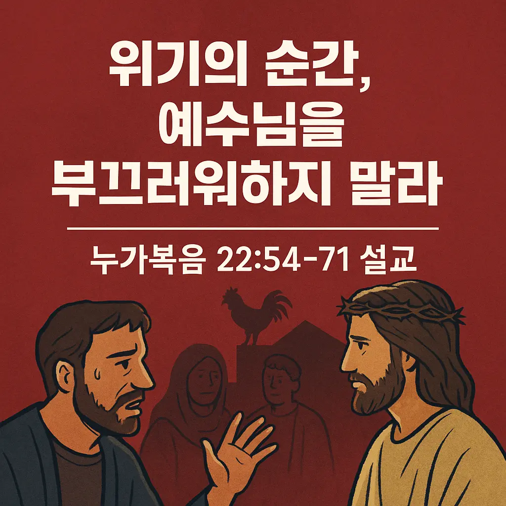 베드로가-예수님을-부인하자-예수님이-베드로를-바라보시고-닭이-울었다
