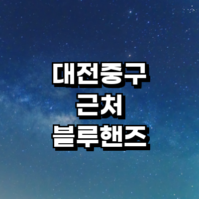 대전 중구 블루핸즈