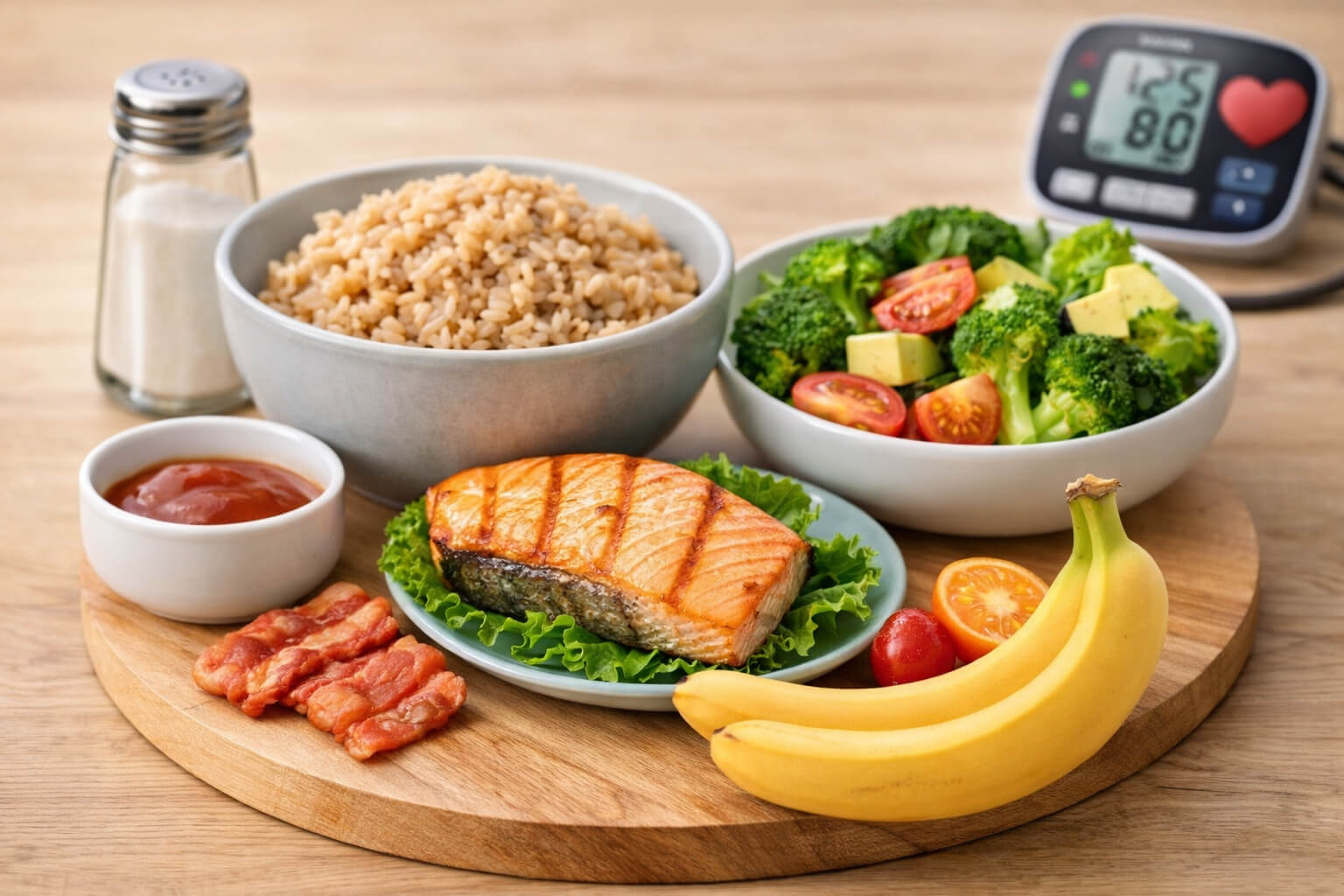 혈압 낮추는 식단 구성법: 하루 루틴 5가지