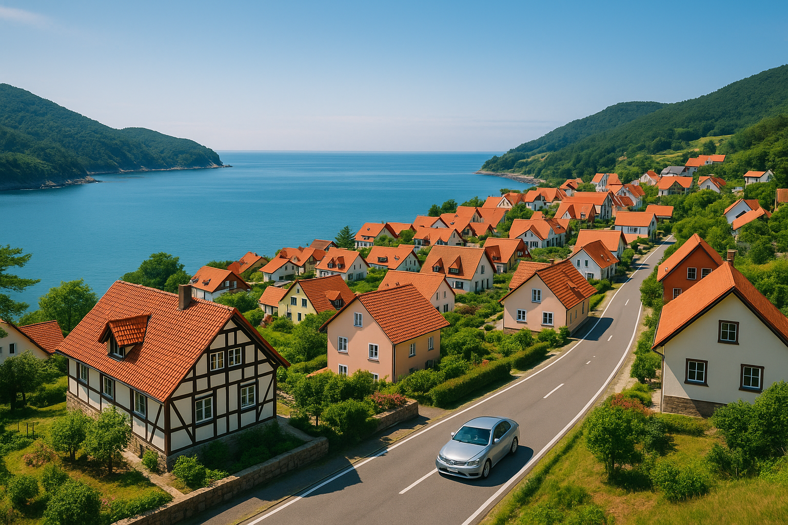 남해 독일마을 감성 드라이브코스