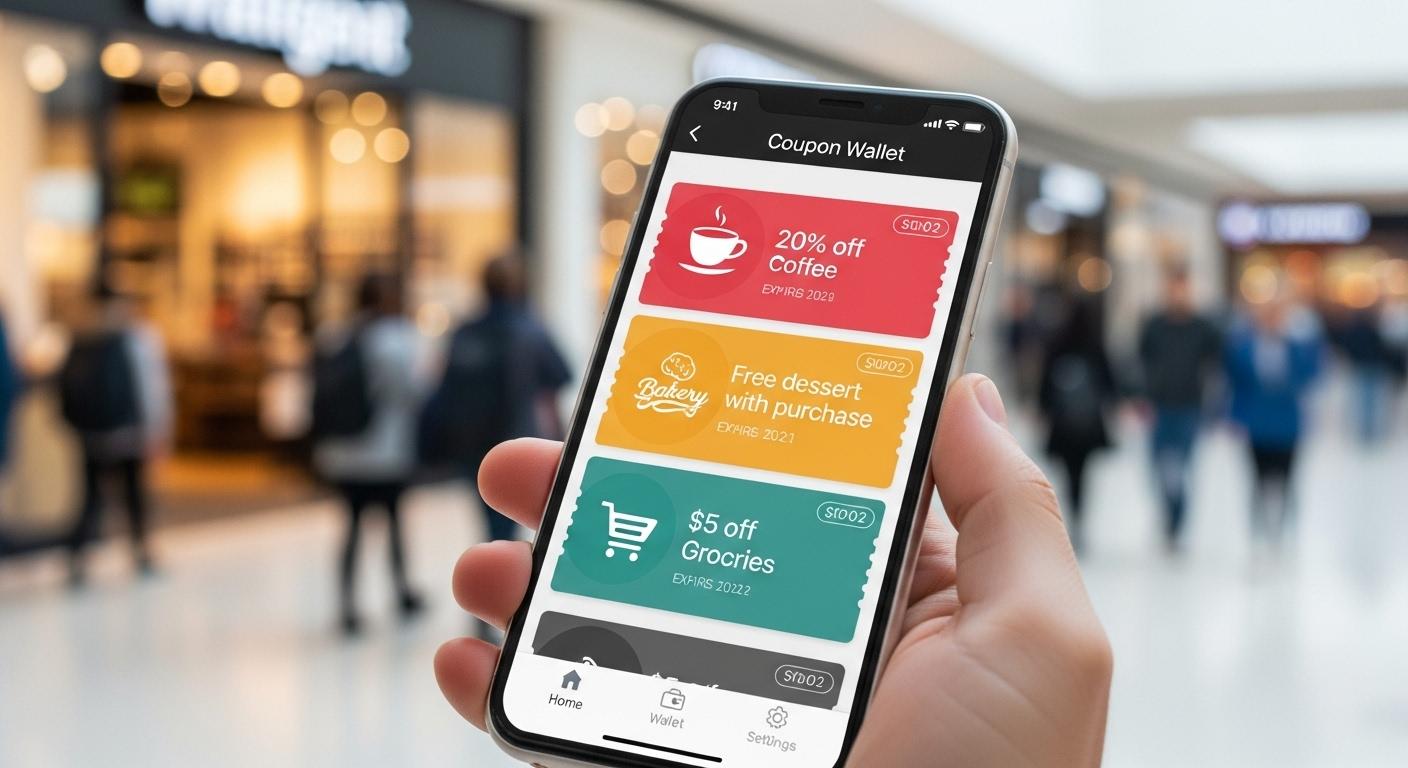 휴대폰쿠폰지갑