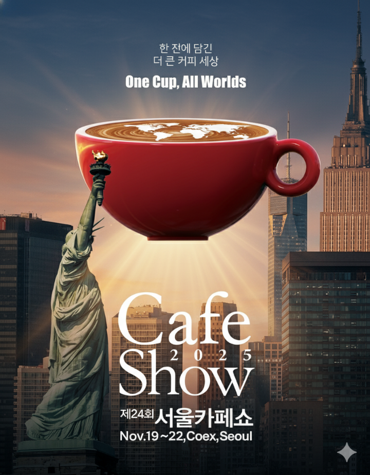 2025 코엑스 카페쇼 포스터