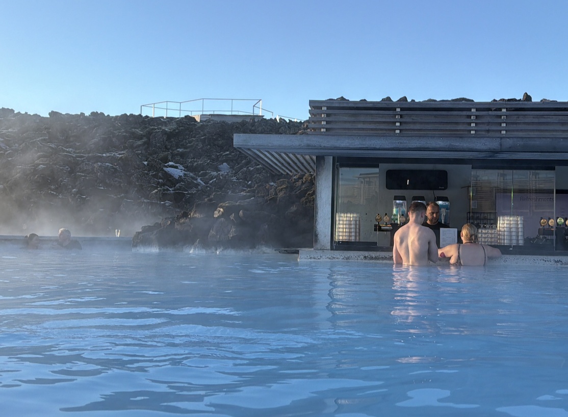 아이슬란드 블루라군 음료