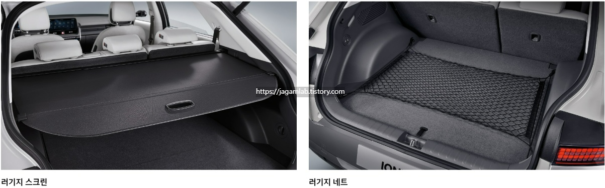 더 뉴 아이오닉 5 러기지 스크린, 러기지 네트