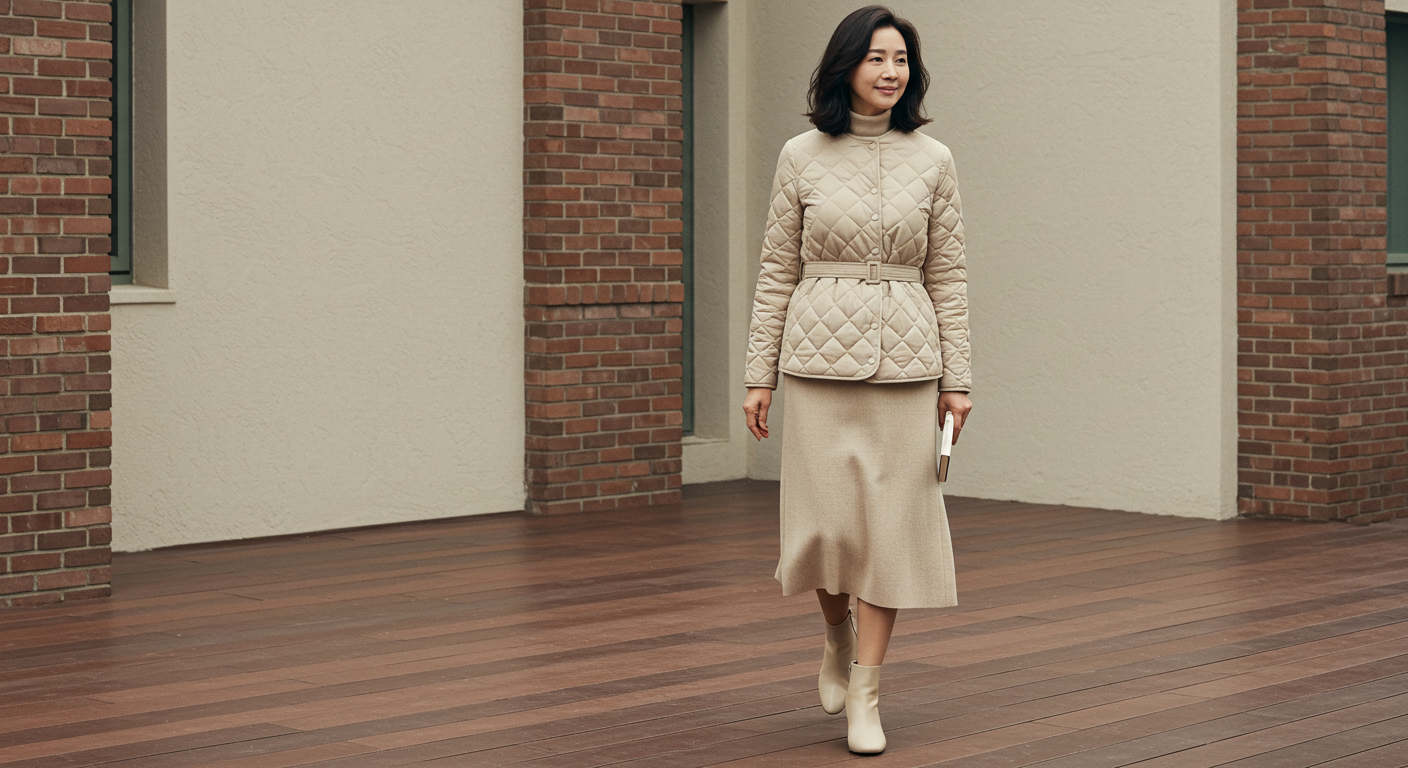 중년여성 패션