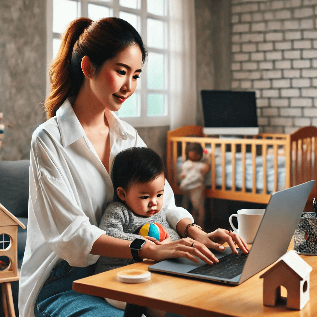 아이 키우며 가능한 부업 추천 : 육아맘, 재택알바, 추가수익 관련 이미지