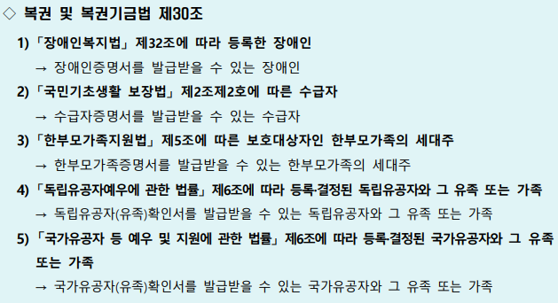 우선계약대상자 조건