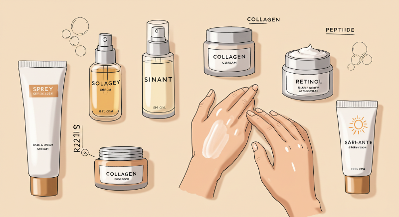 탄력 세럼/앰플: 콜라겐&amp;#44; 펩타이드&amp;#44; 아데노신&amp;#44; 레티놀