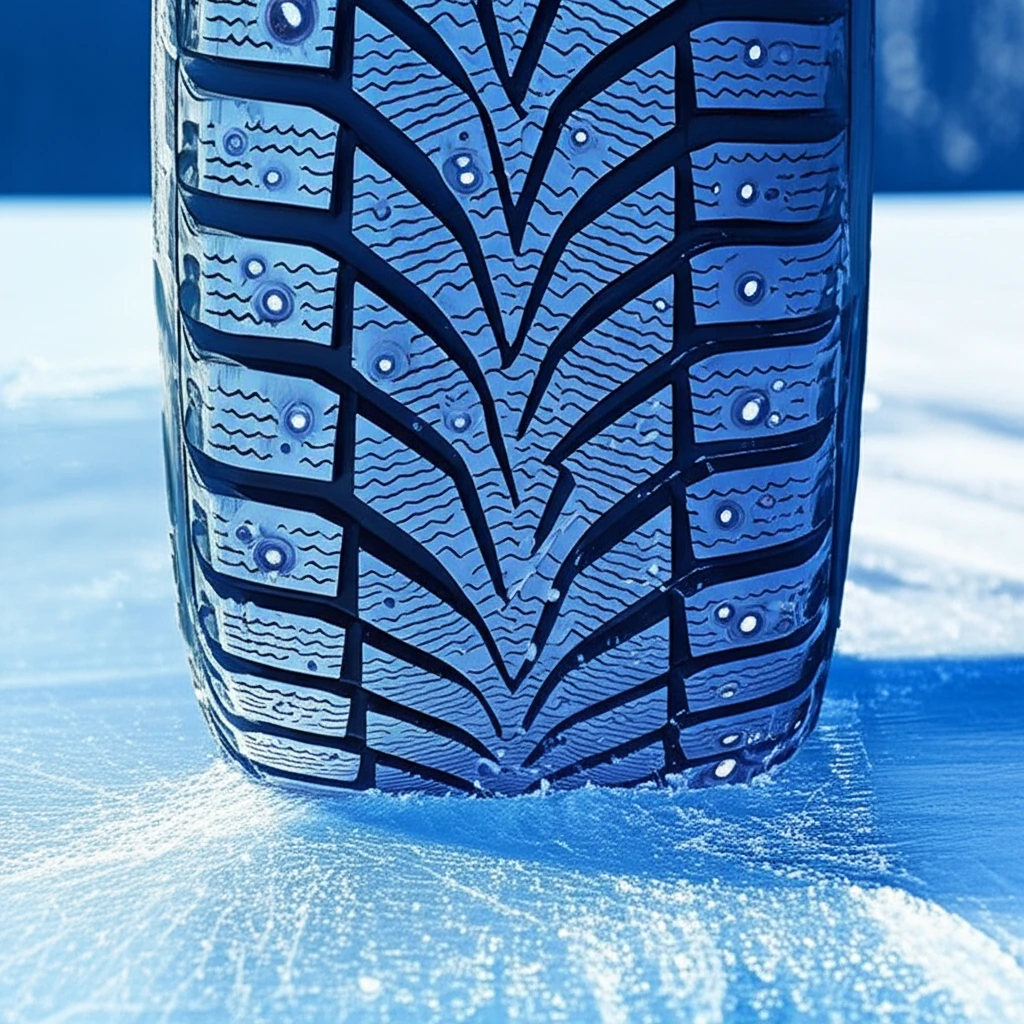 SUV 빙판길 제동력 높이는 좁은 폭..