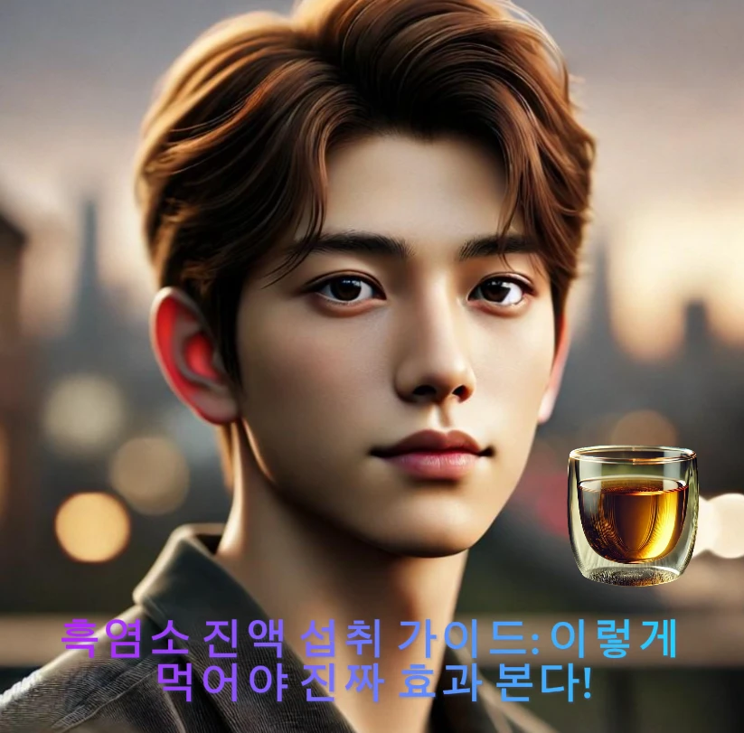 흑염소 진액 섭취 가이드: 이렇게 먹어야 진짜 효과 본다!