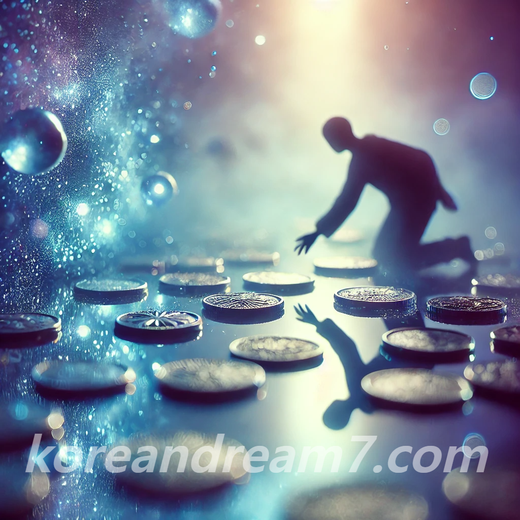 동전 줍는 꿈
