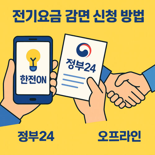 2025 전기요금 감면 신청 방법｜에너지바우처까지 한눈에 정리