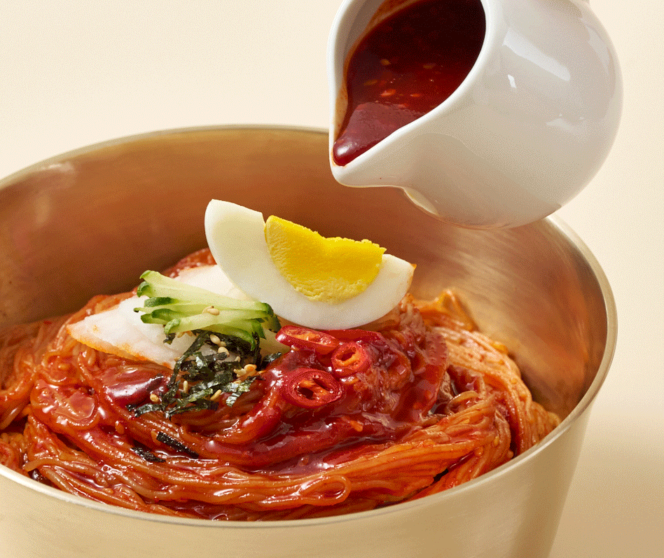 매콤불냉면