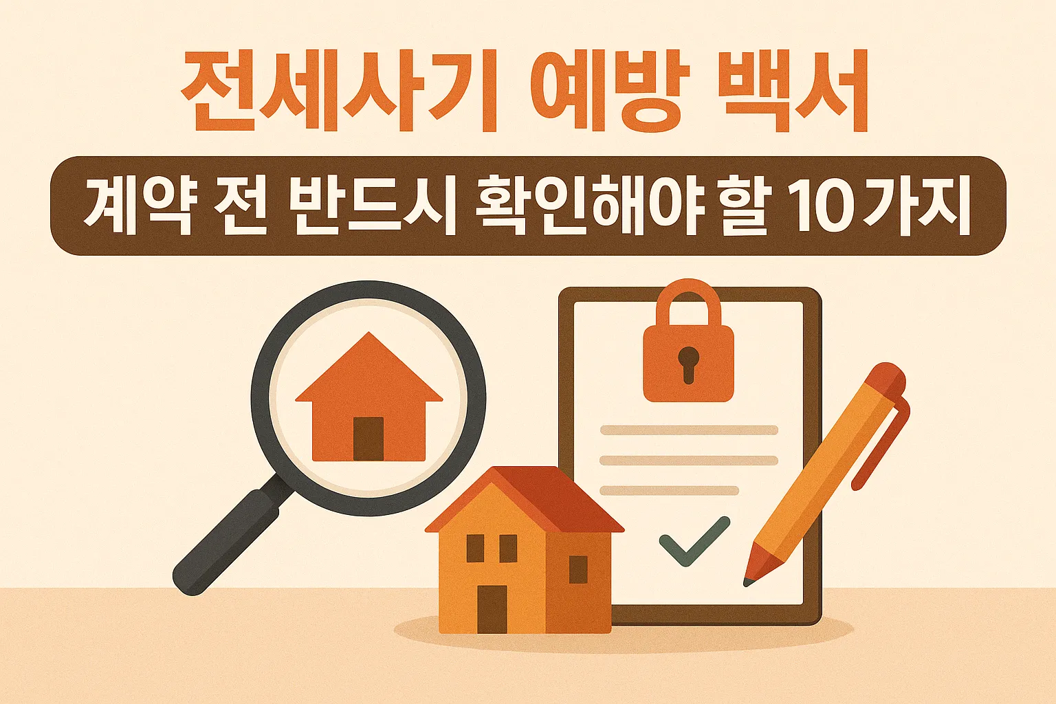 계약 전 반드시 확인해야 할 10가지