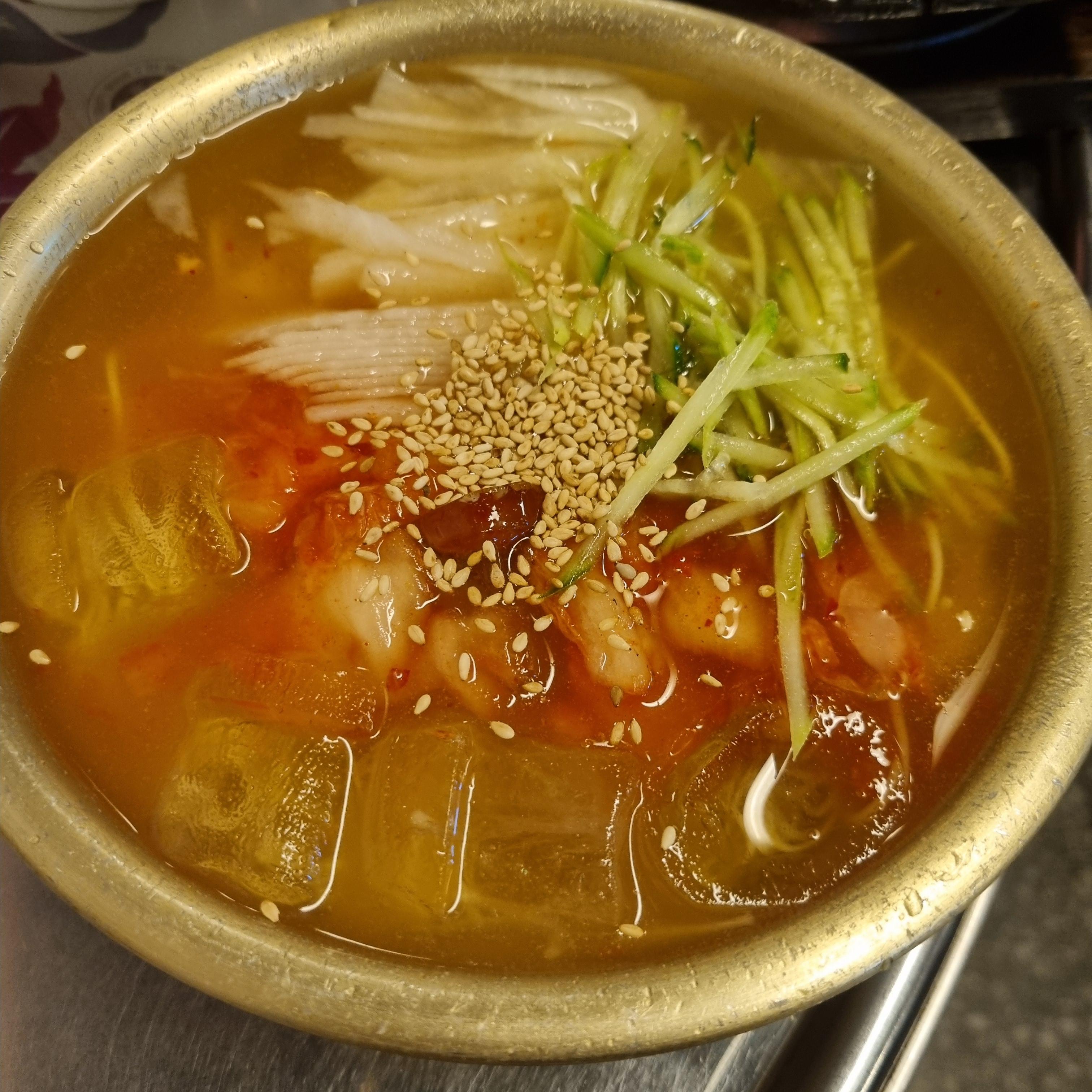 김치말이국수