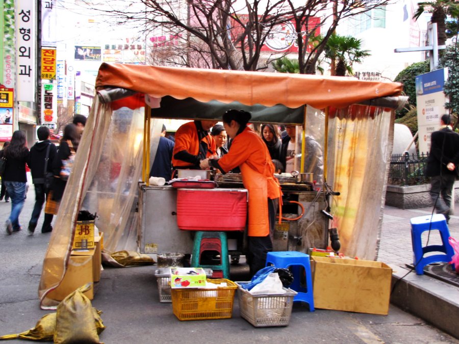 2010년 2월 서면포장마차거리