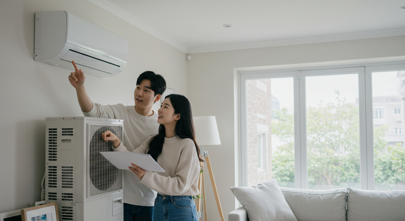 삼성 벽걸이 에어컨 청소방법