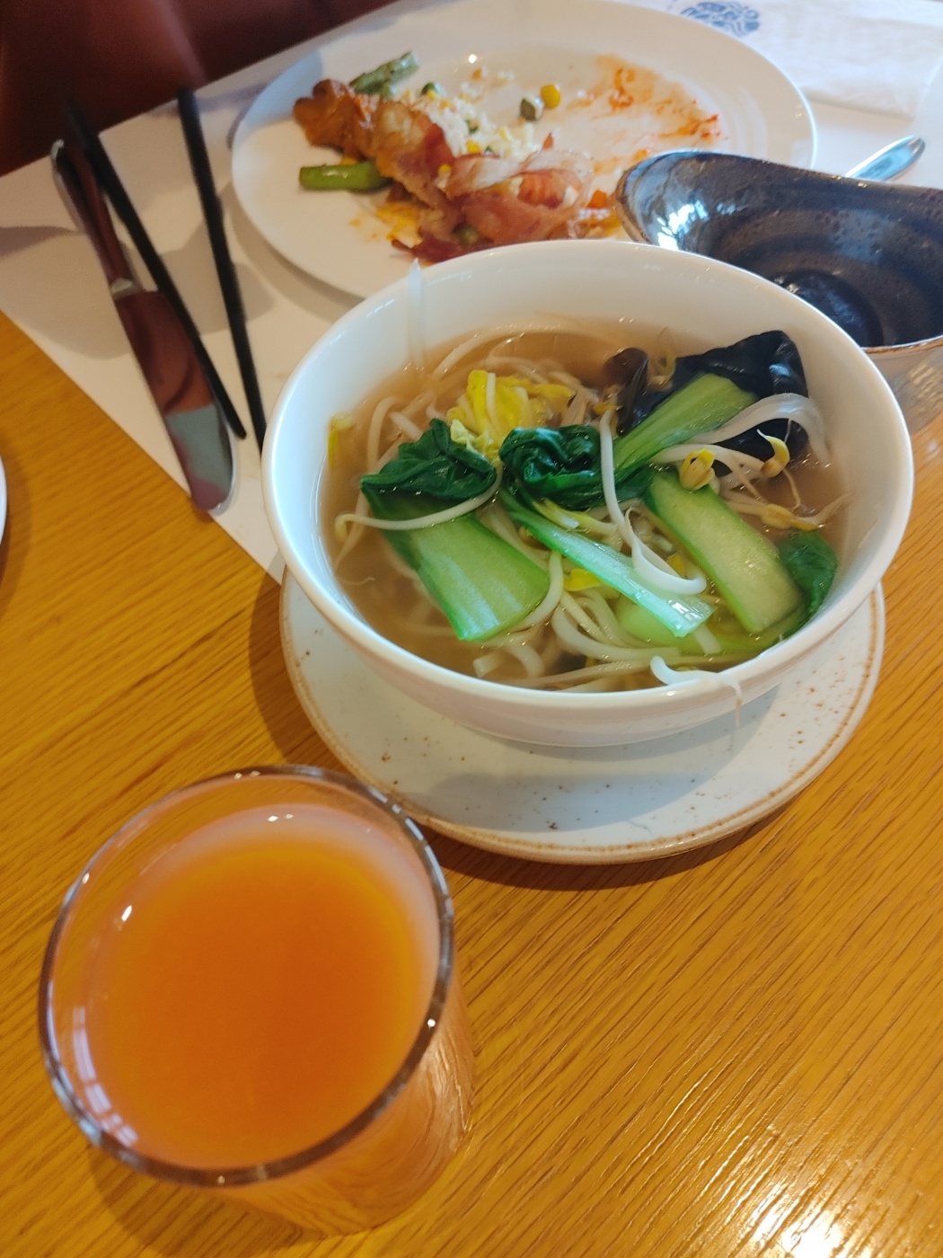 신화월드 메리어트 조식 두번째 디쉬 쌀국수