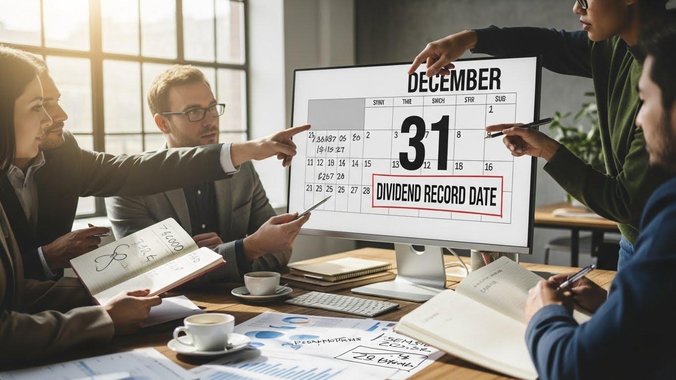 연말 배당 기준일
