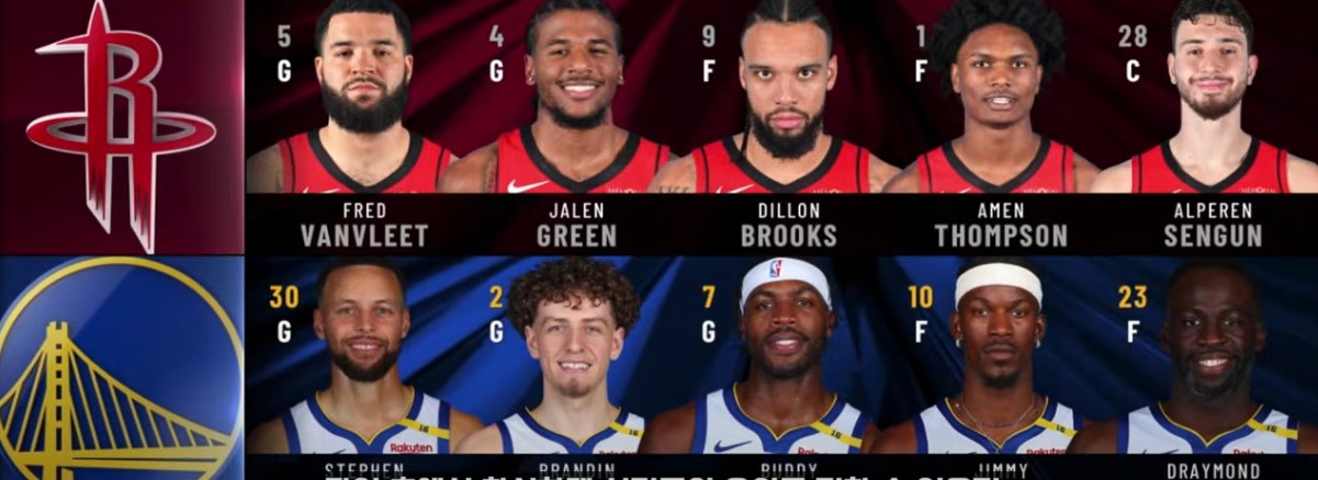 NBA 플레이오프 4차전 골든스테이트 vs 휴스톤 로케츠