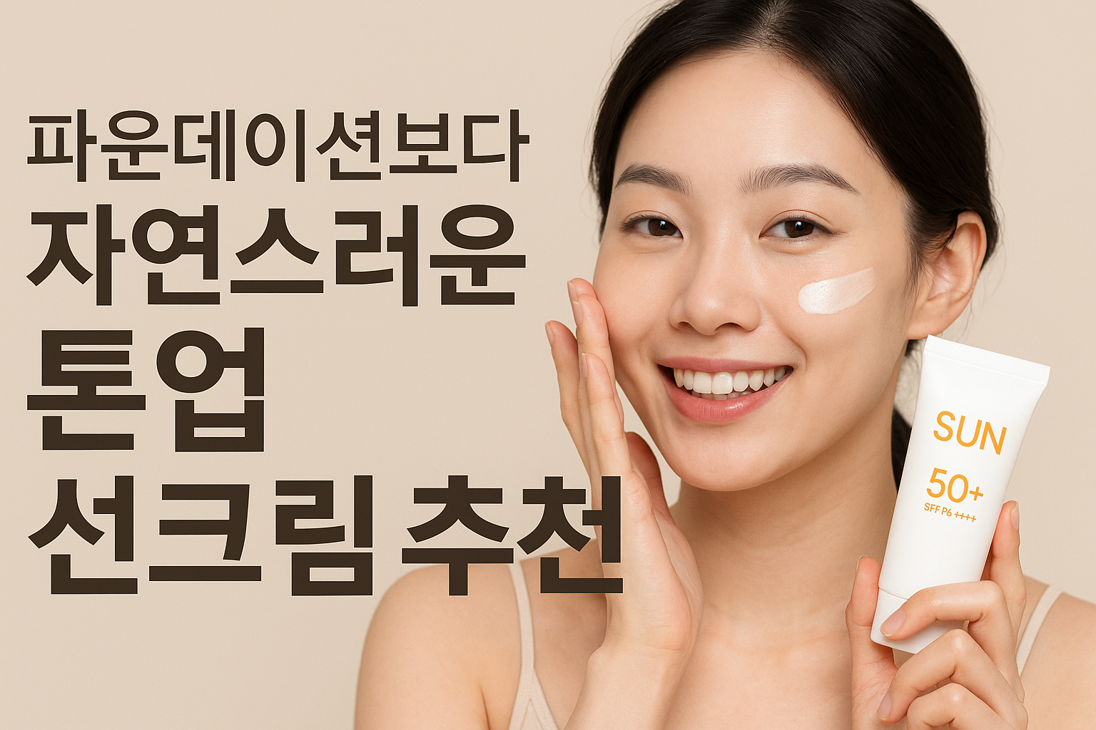 톤업 선크림