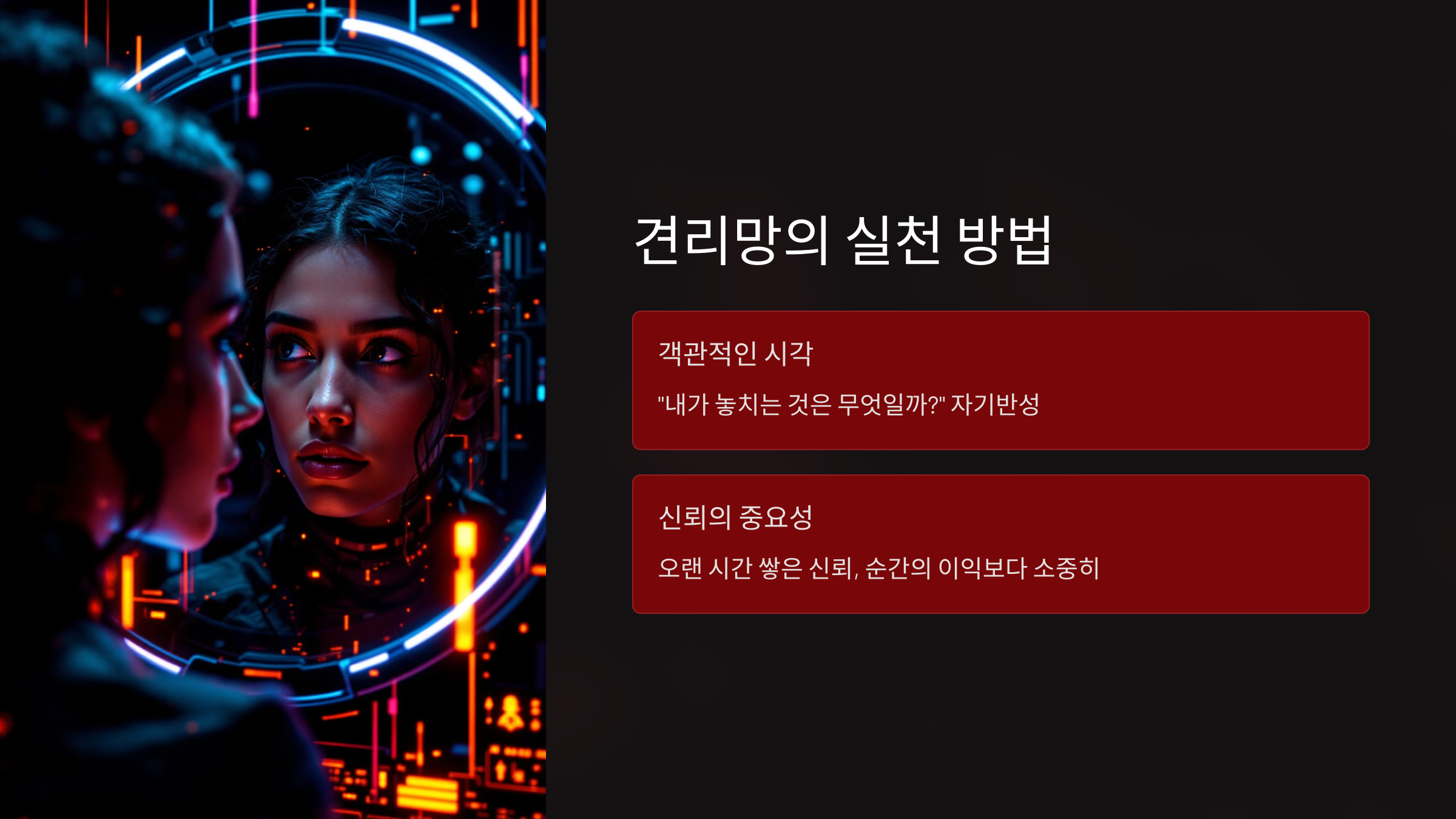 견리망의 뜻