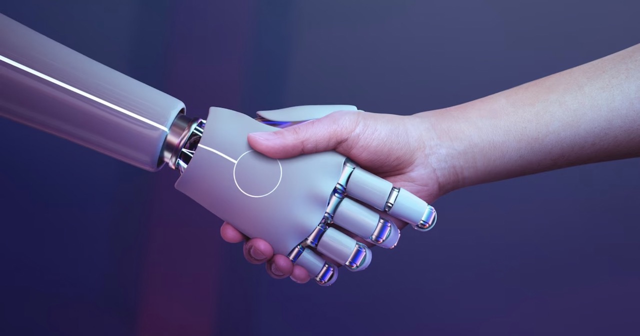 AI와 인간 협력, 악수