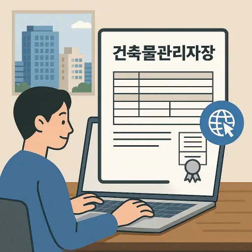 건축물관리대장 인터넷발급