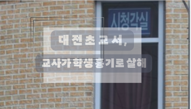 대전초등학생 피습