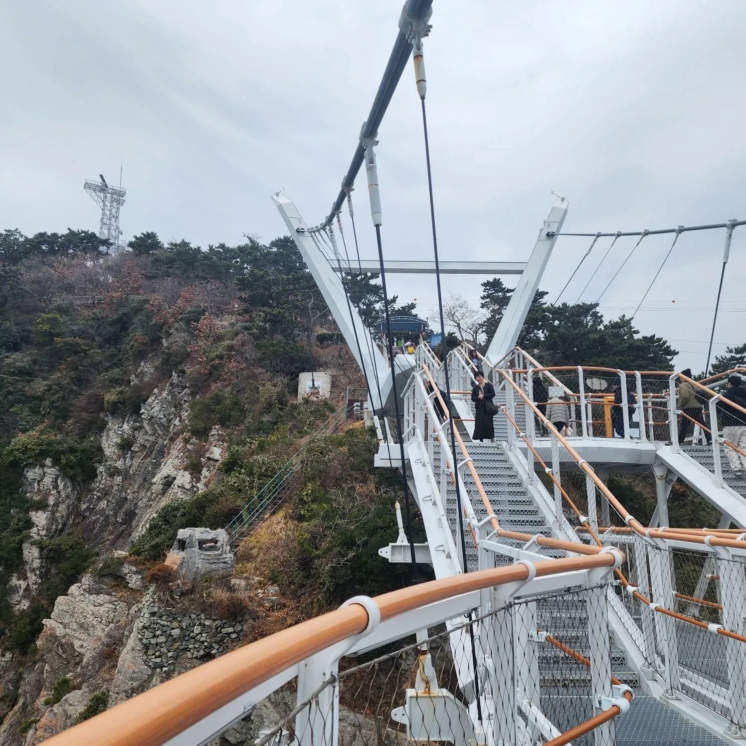 부산 송도 용궁구름다리와 숙이네