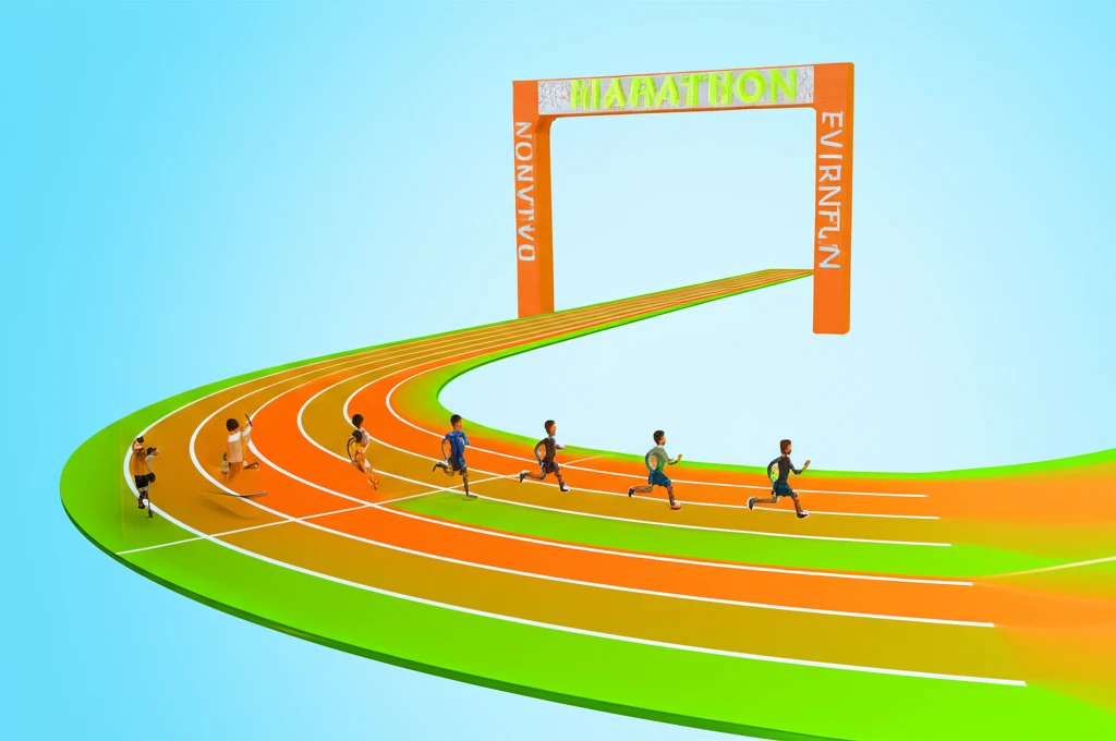 체력 수준별 마라톤 10km 8주 훈..