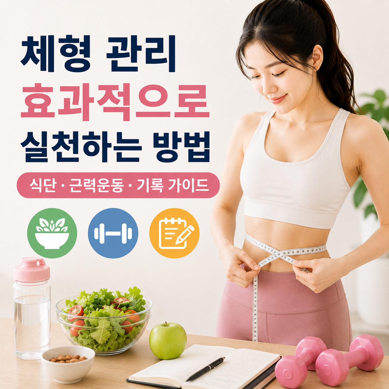 체형 관리 효과적으로 실천하는 방법