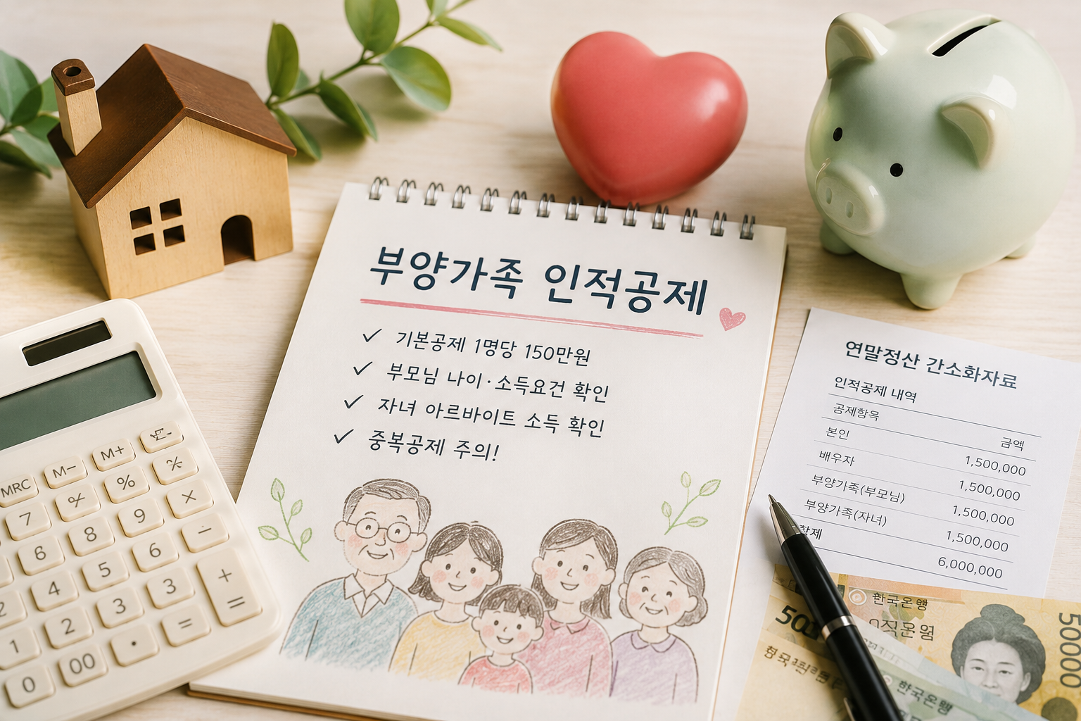연말정산 부양가족 인적공제