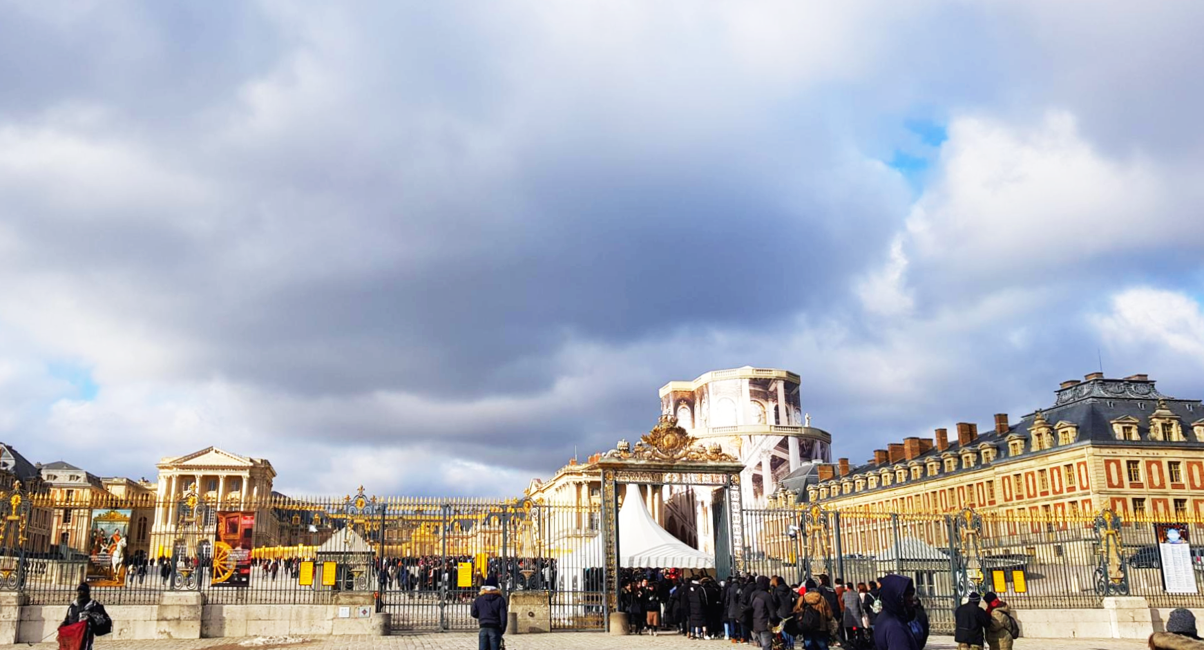 프랑스 파리 베르사유 궁전 입구