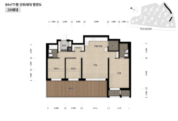 촉진3구역 평면도