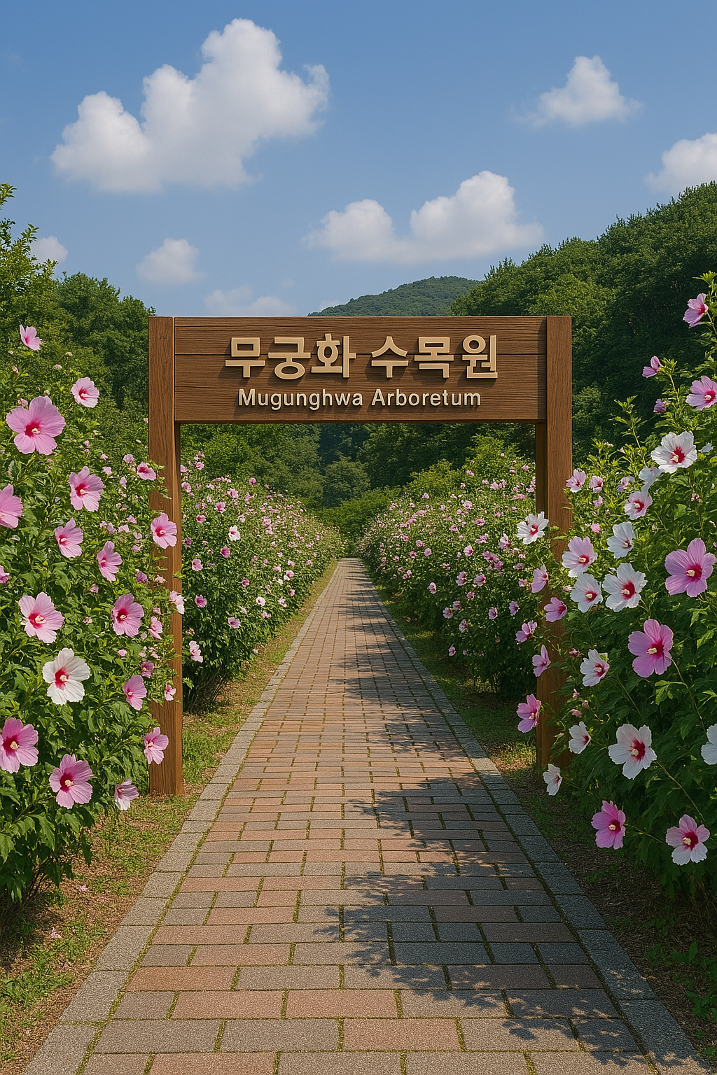 보령 무궁화 수목원 사진