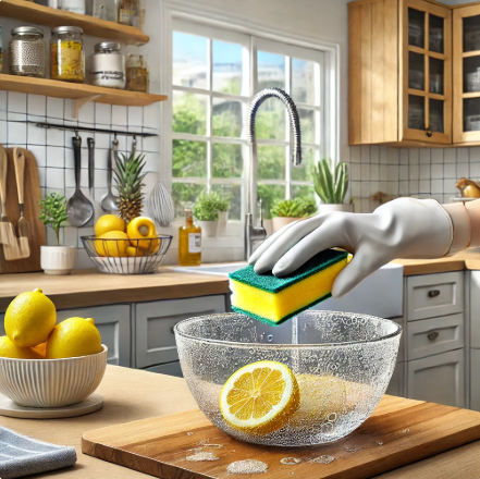 그릇에 밴 음식 냄새 제거 방법