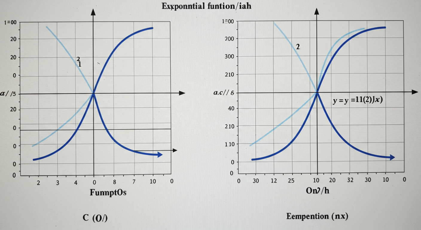지수함수 그래프 그리기! 평행이동부터 점근선까지