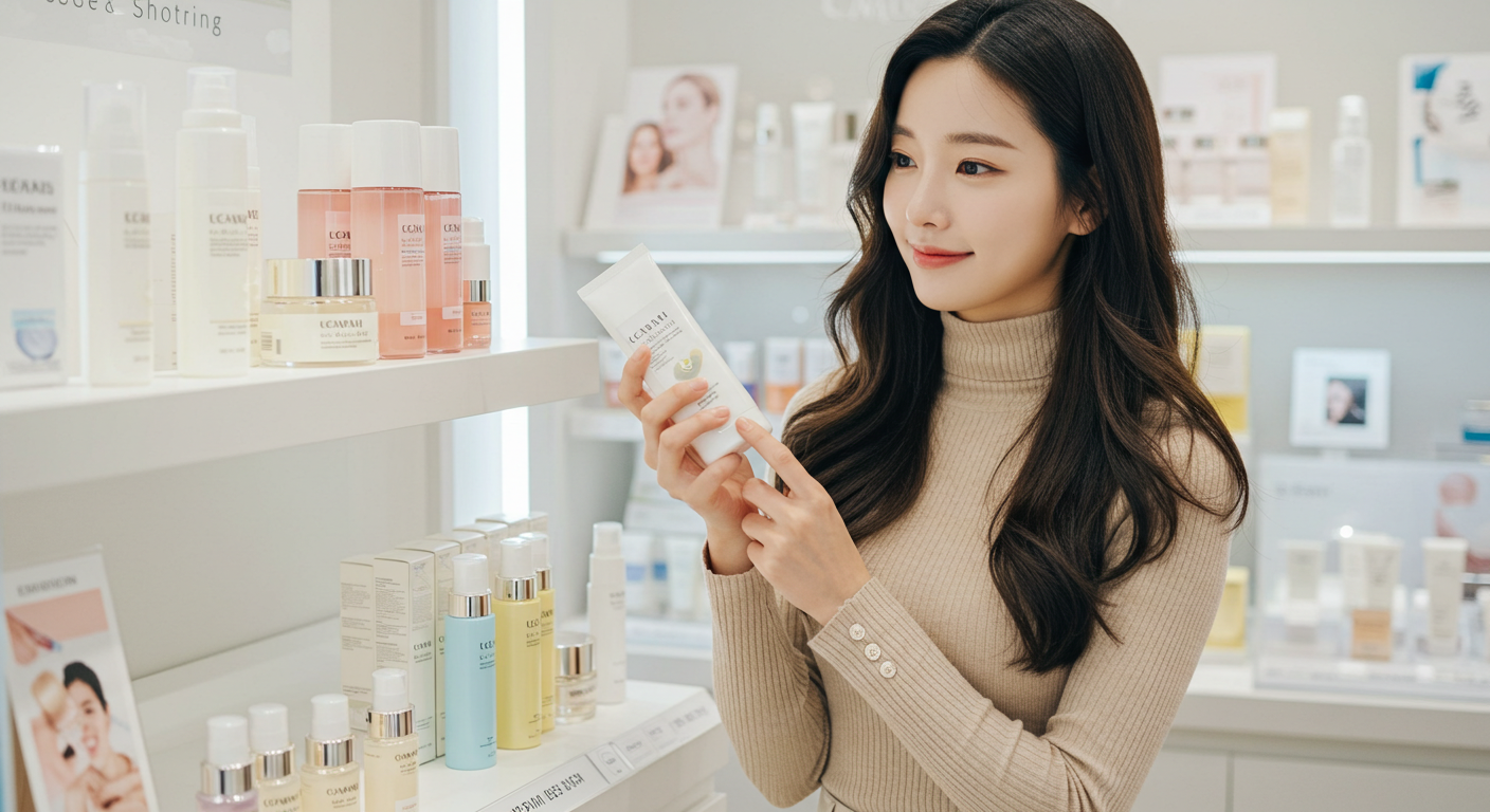 공스킨 트러블 라인