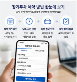 인천공항 장기주차 예약 공식 홈페이지 바로가기