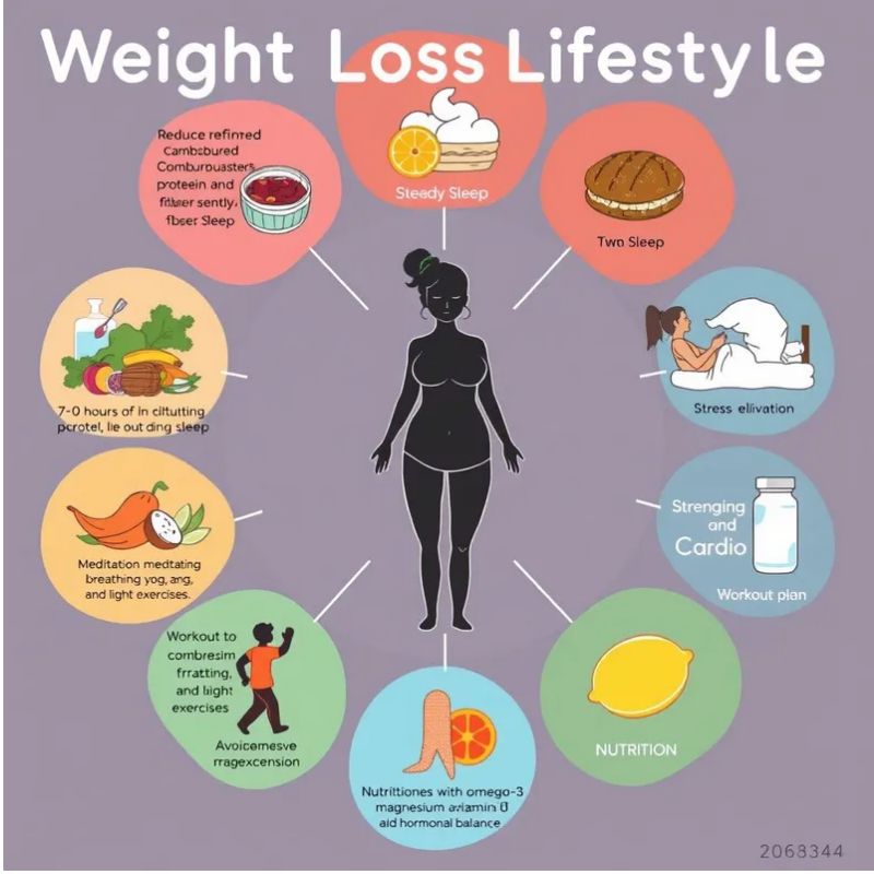 체중 감량을 위한 생활 관리 전략