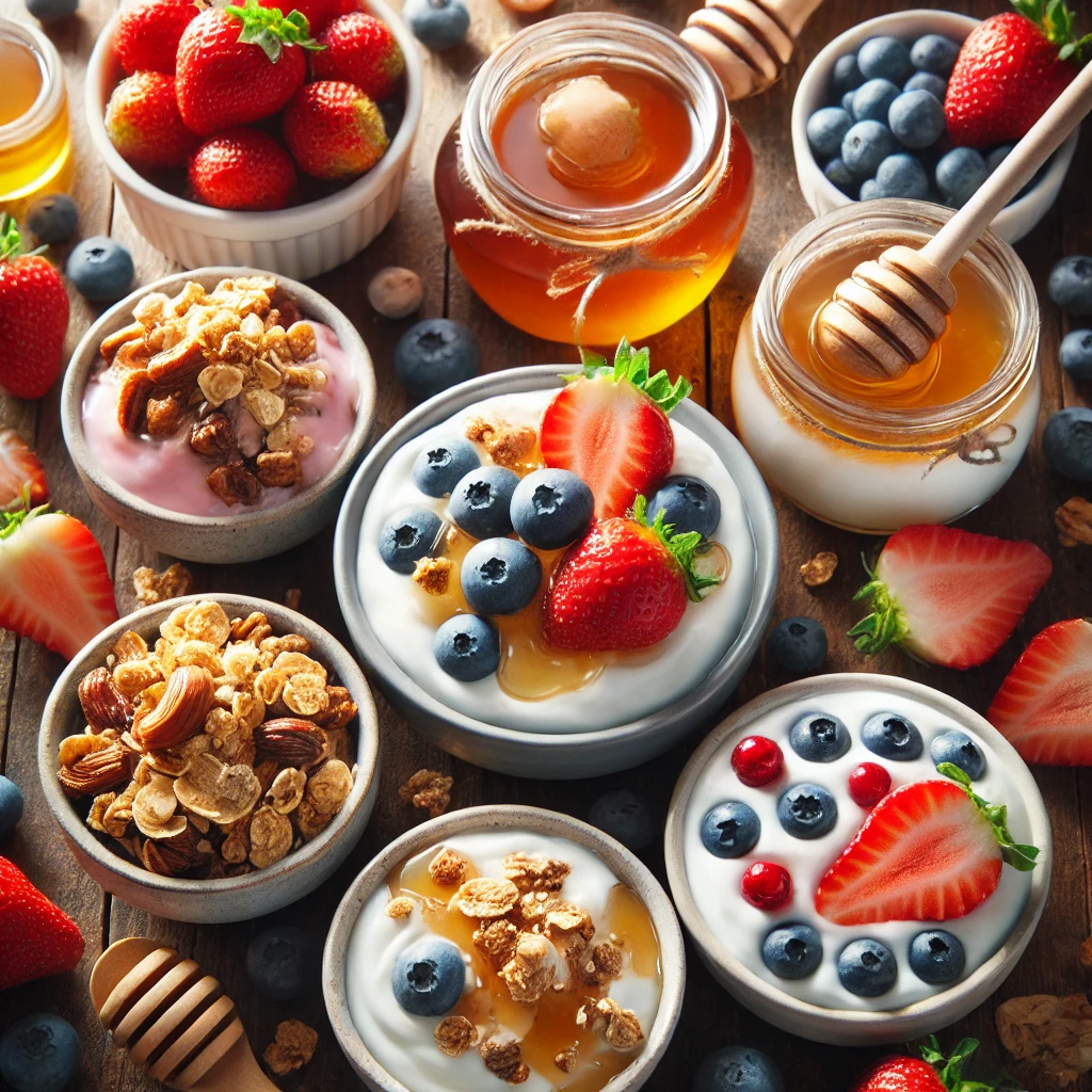 아시아 스타일 그릭 요거트 레시피