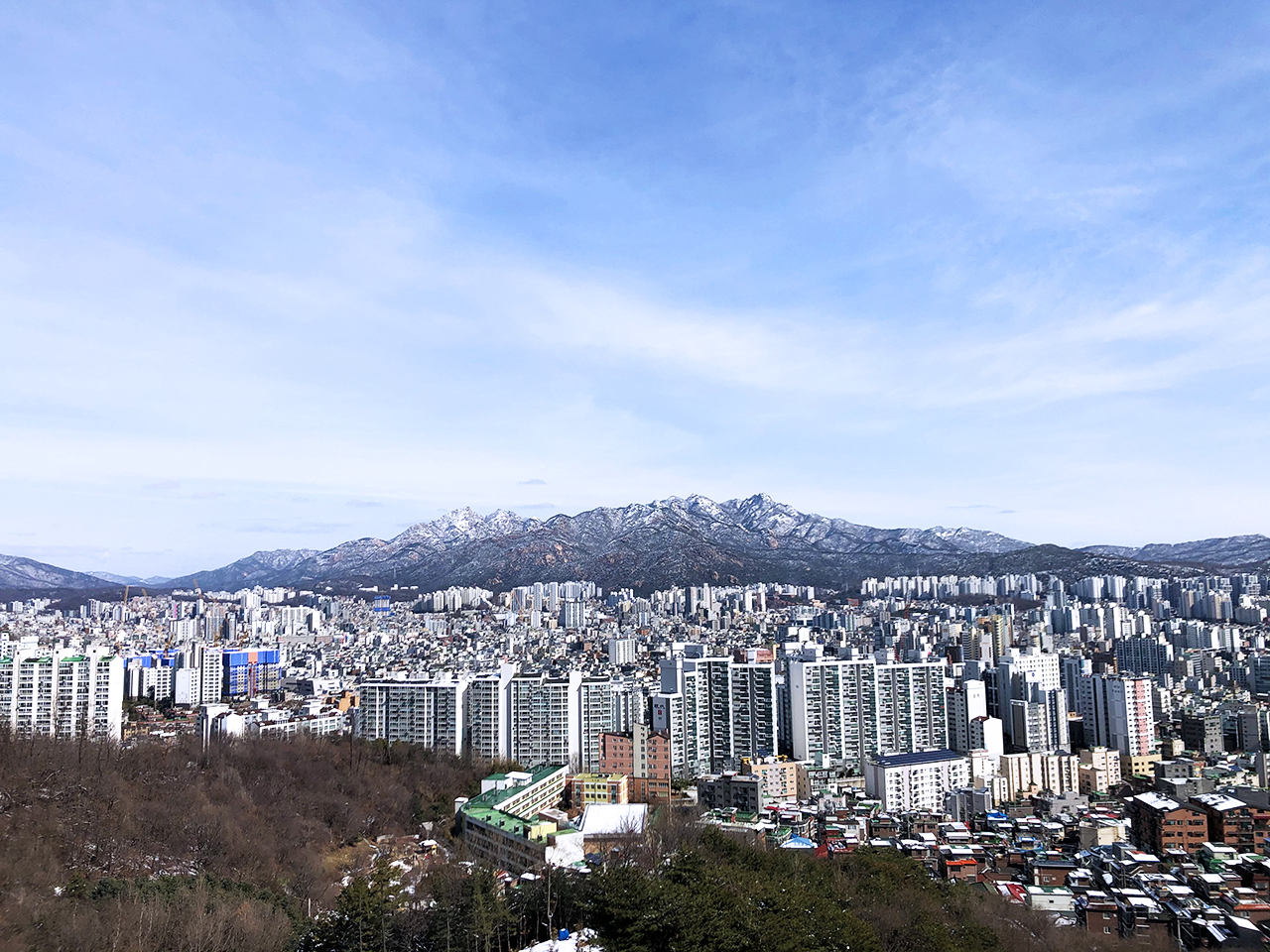북한산 뷰