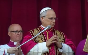 새 교황으로 선출된 레오 14세