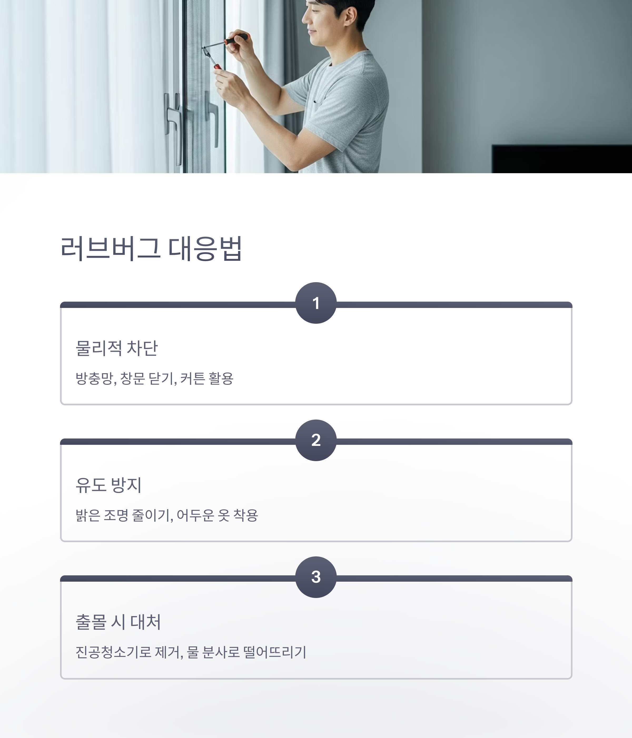 러브버그 대응법