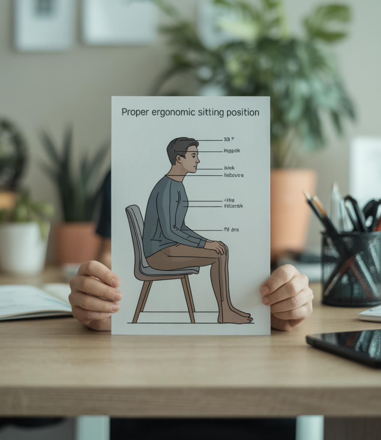 의자가 아닌 '나'에게 맞춰라, 조절 기능의 중요성