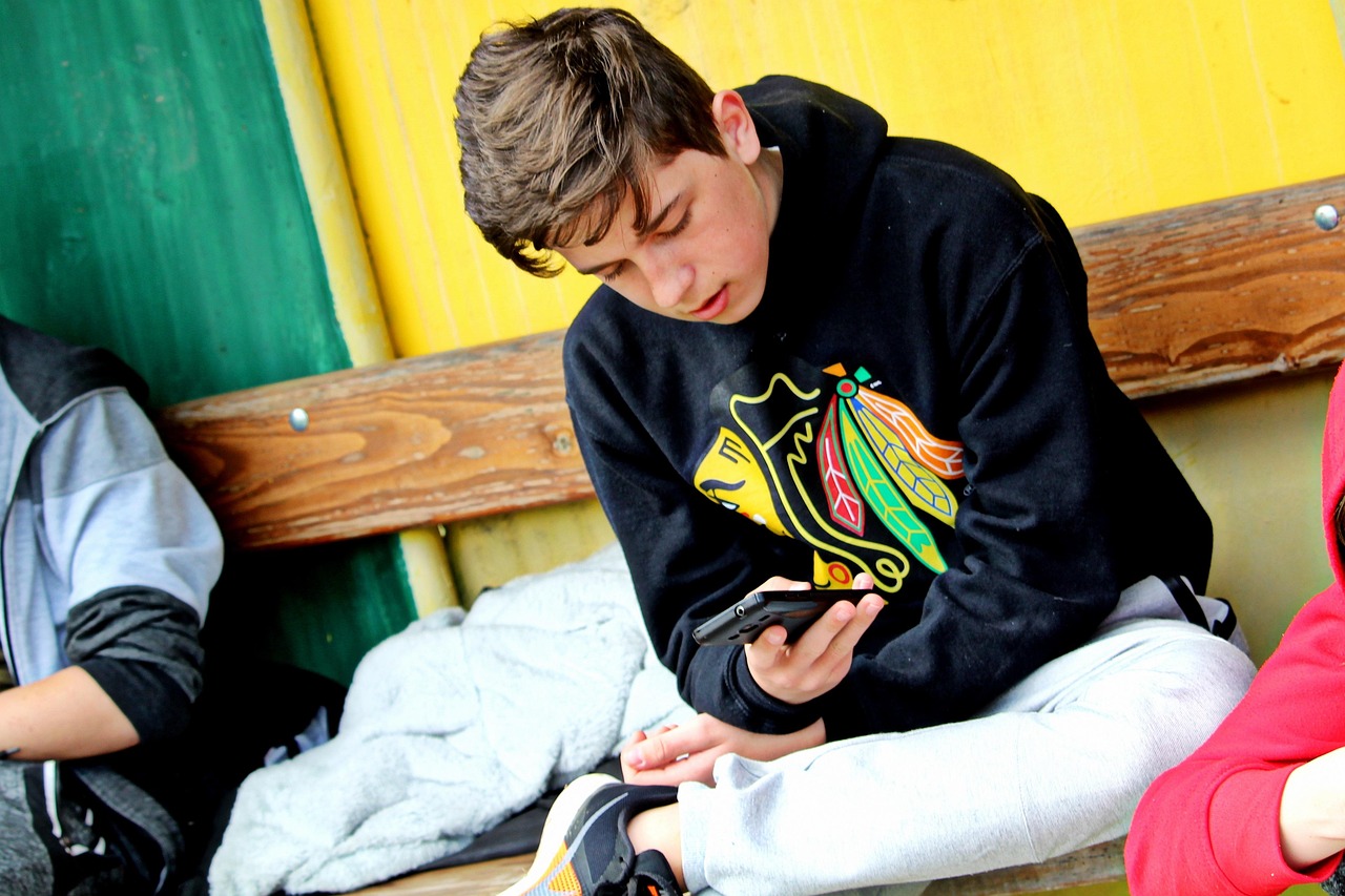 스마트폰 사용관련사진