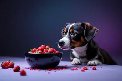 강아지에게 딸기를 안전하게 주는 방법 ✅