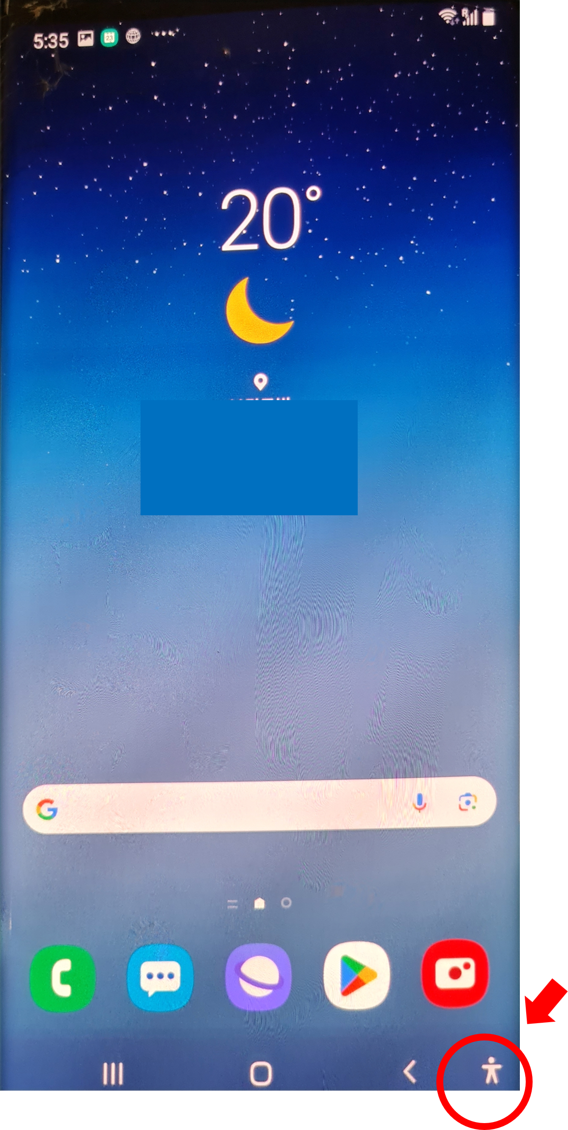 갤럭시 핸드폰 돋보기 기능, 화면 확대 설정방법