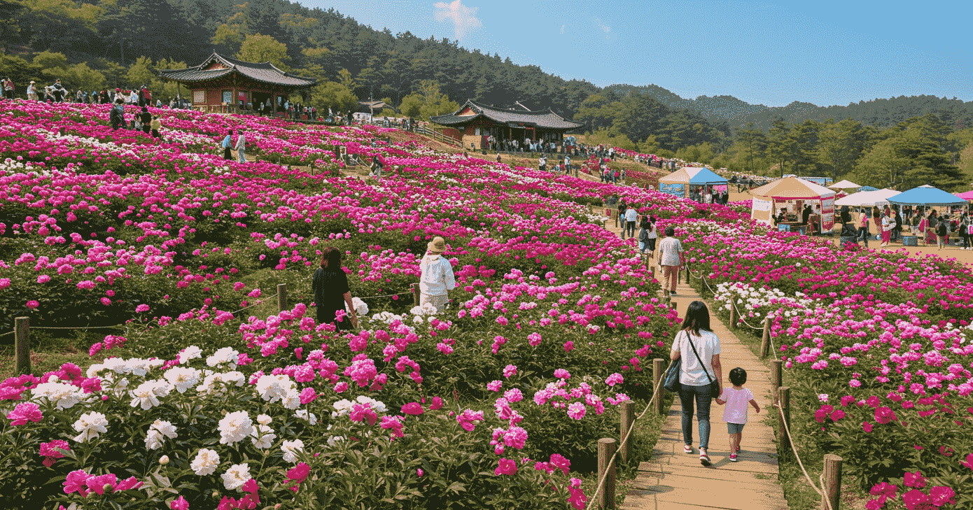 2025 영천 작약축제|꽃길 따라 떠나는 봄 여행, 화북면 포토스팟 총정리